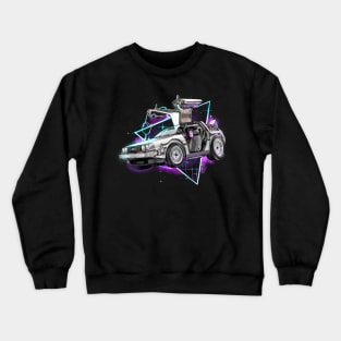 Time machine to space Crewneck Sweatshirt